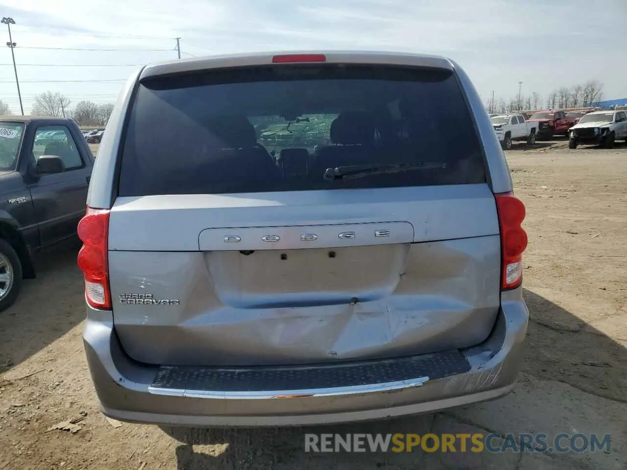 6 fotografías del automóvil dañado 2C4RDGBG5LR231498 DODGE CARAVAN 2020