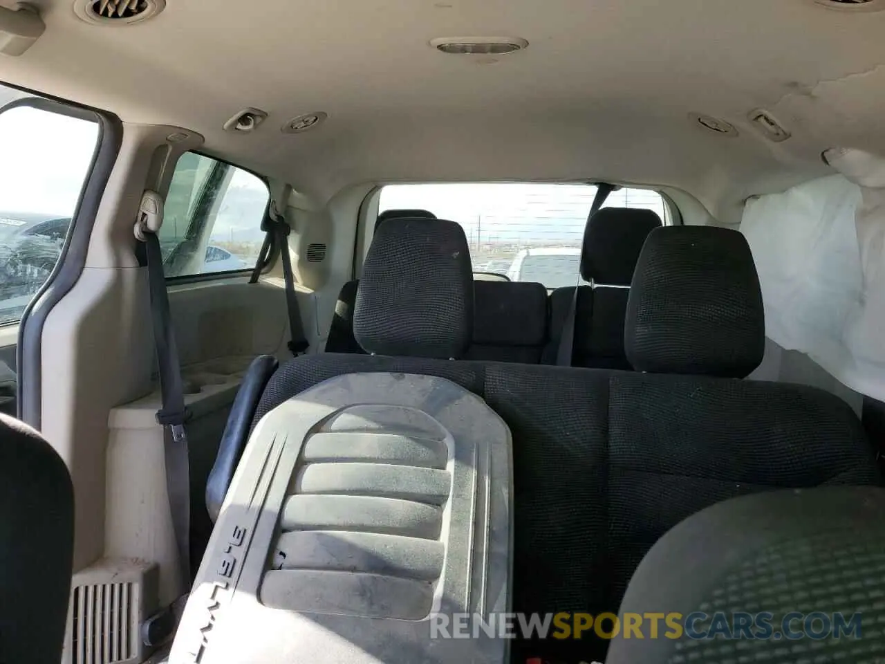 10 fotografías del automóvil dañado 2C4RDGBGXLR221811 DODGE CARAVAN 2020
