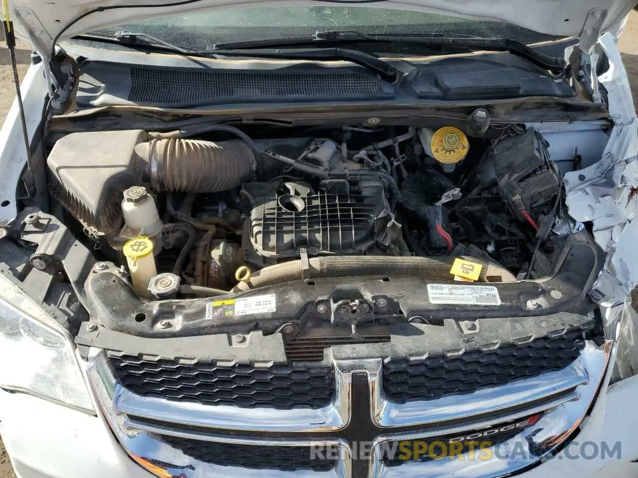 13 fotografías del automóvil dañado 2C4RDGBGXLR221811 DODGE CARAVAN 2020