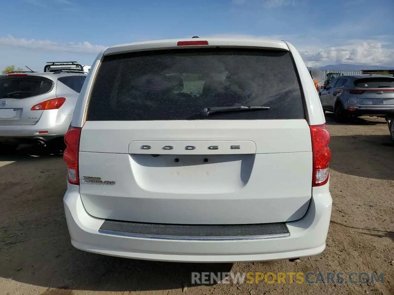 6 fotografías del automóvil dañado 2C4RDGBGXLR221811 DODGE CARAVAN 2020