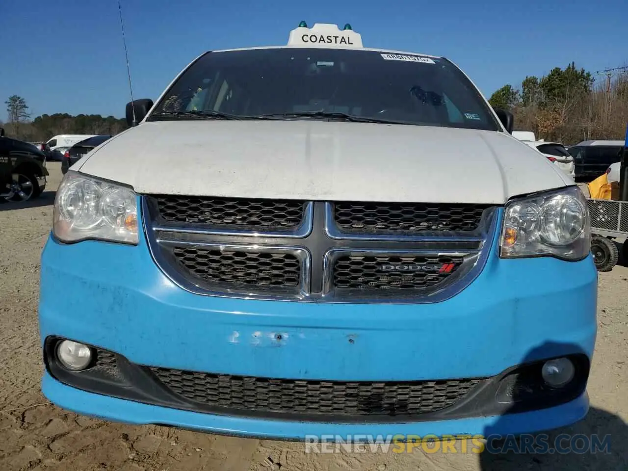 5 fotografías del automóvil dañado 2C4RDGCG1LR179849 DODGE CARAVAN 2020