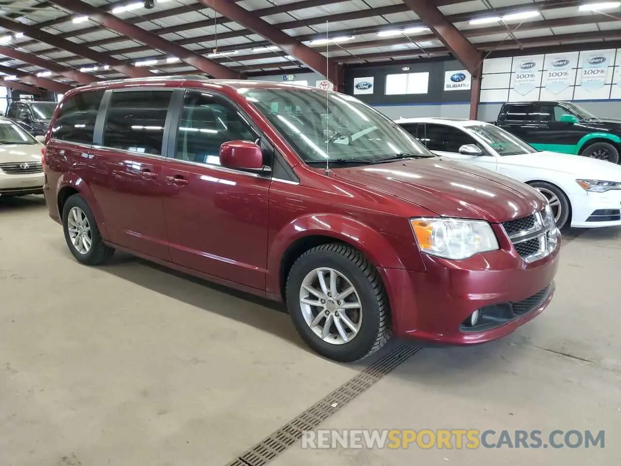 4 fotografías del automóvil dañado 2C4RDGCG3LR206226 DODGE CARAVAN 2020