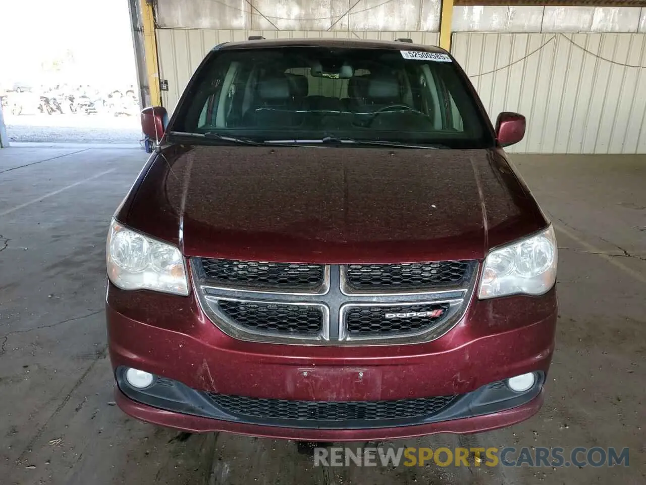 5 fotografías del automóvil dañado 2C4RDGCG6LR161220 DODGE CARAVAN 2020