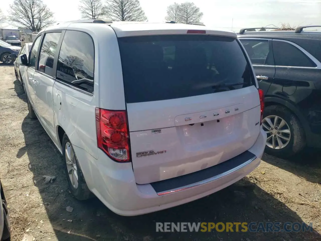 2 fotografías del automóvil dañado 2C4RDGCG6LR161704 DODGE CARAVAN 2020