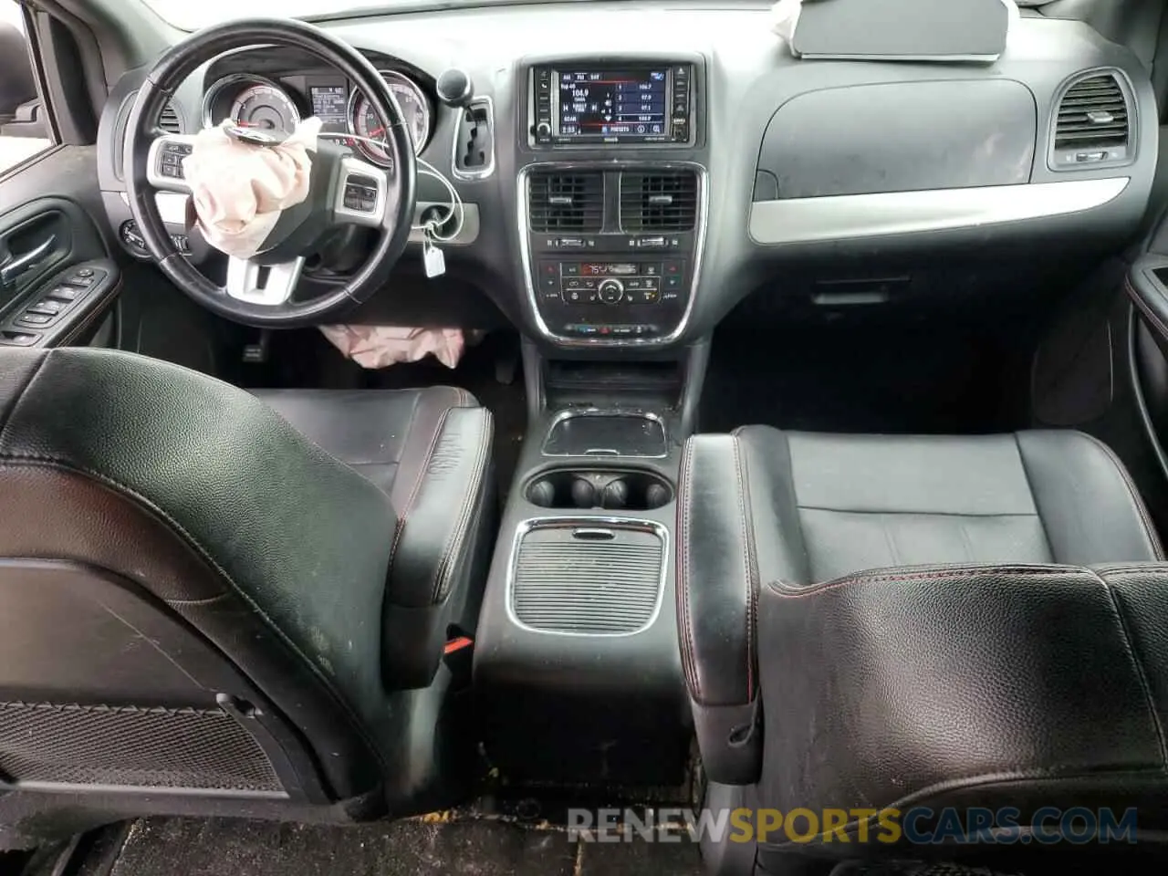 8 fotografías del automóvil dañado 2C4RDGEG0LR188779 DODGE CARAVAN 2020
