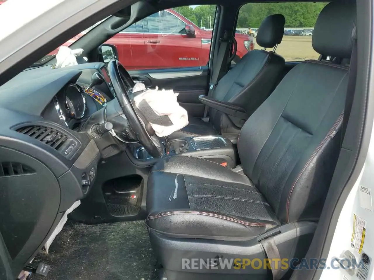 7 fotografías del automóvil dañado 2C4RDGEG1LR187799 DODGE CARAVAN 2020