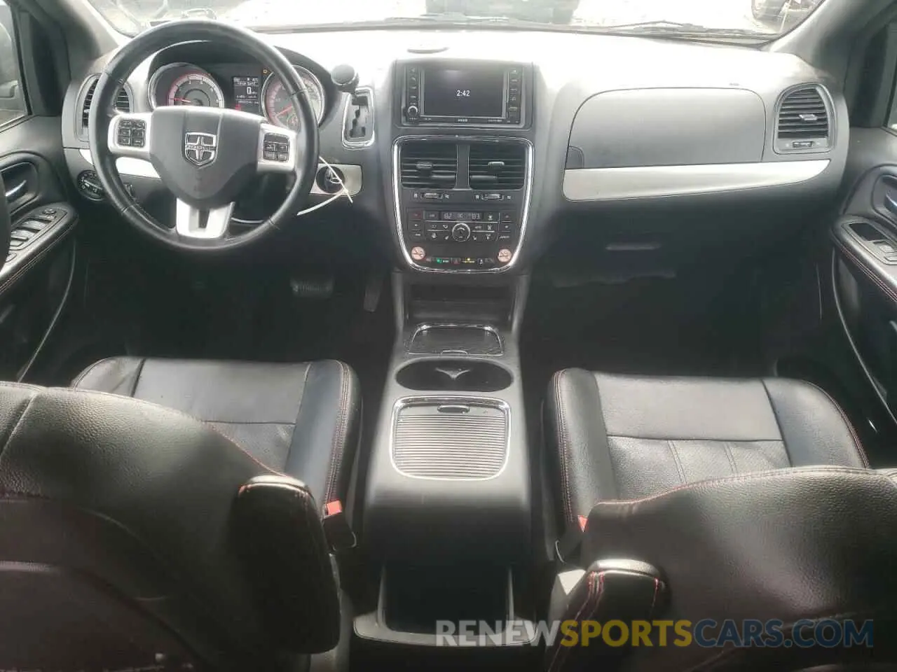 8 fotografías del automóvil dañado 2C4RDGEG6LR189371 DODGE CARAVAN 2020