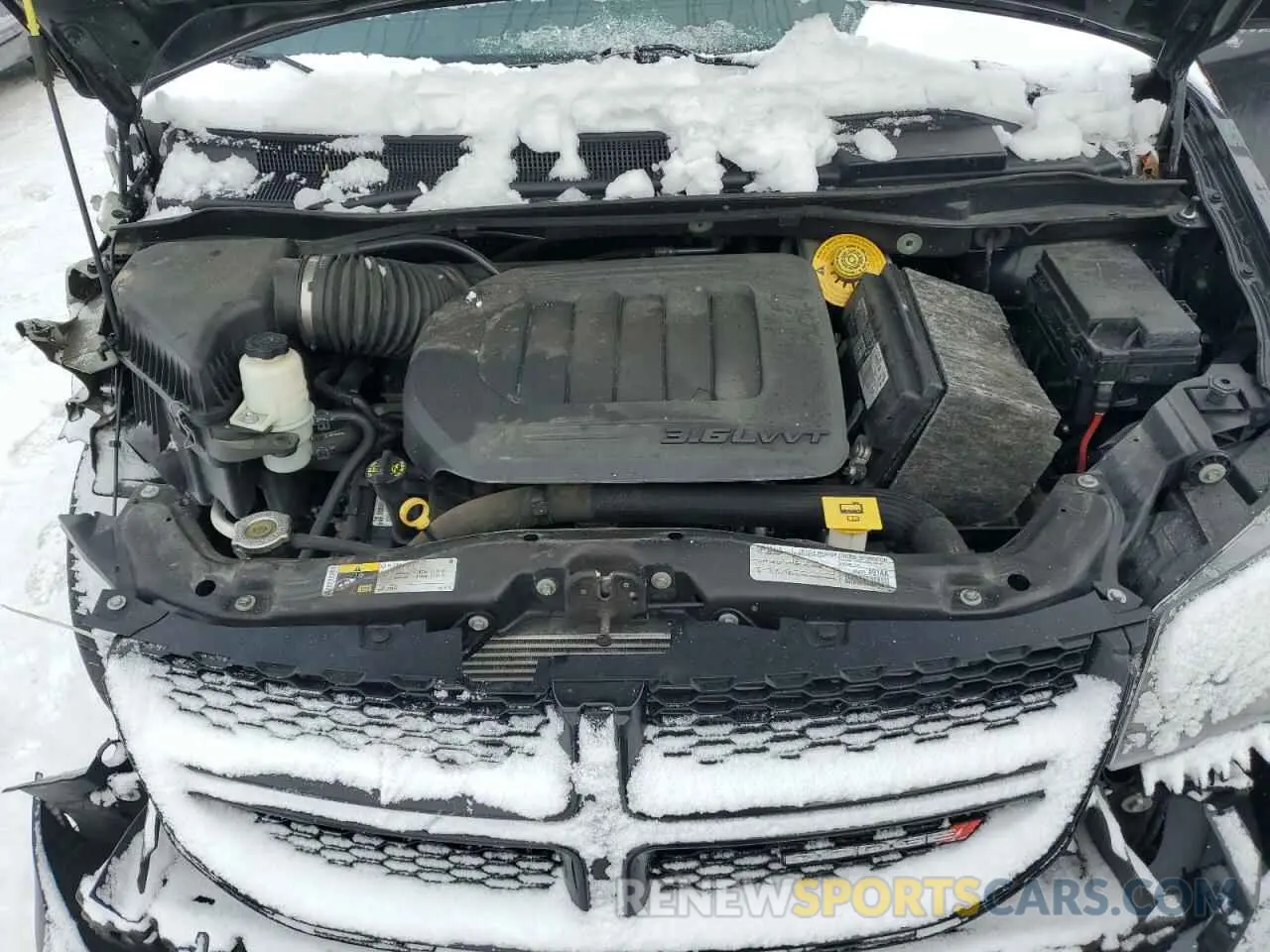 12 fotografías del automóvil dañado 2C4RDGEG7LR204427 DODGE CARAVAN 2020