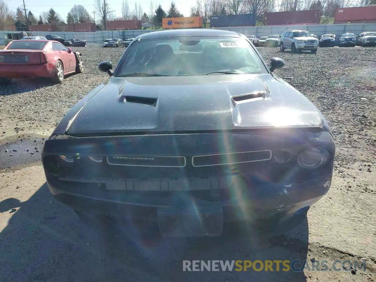5 fotografías del automóvil dañado 2C3CDZAG0KH563604 DODGE CHALLENGER 2019