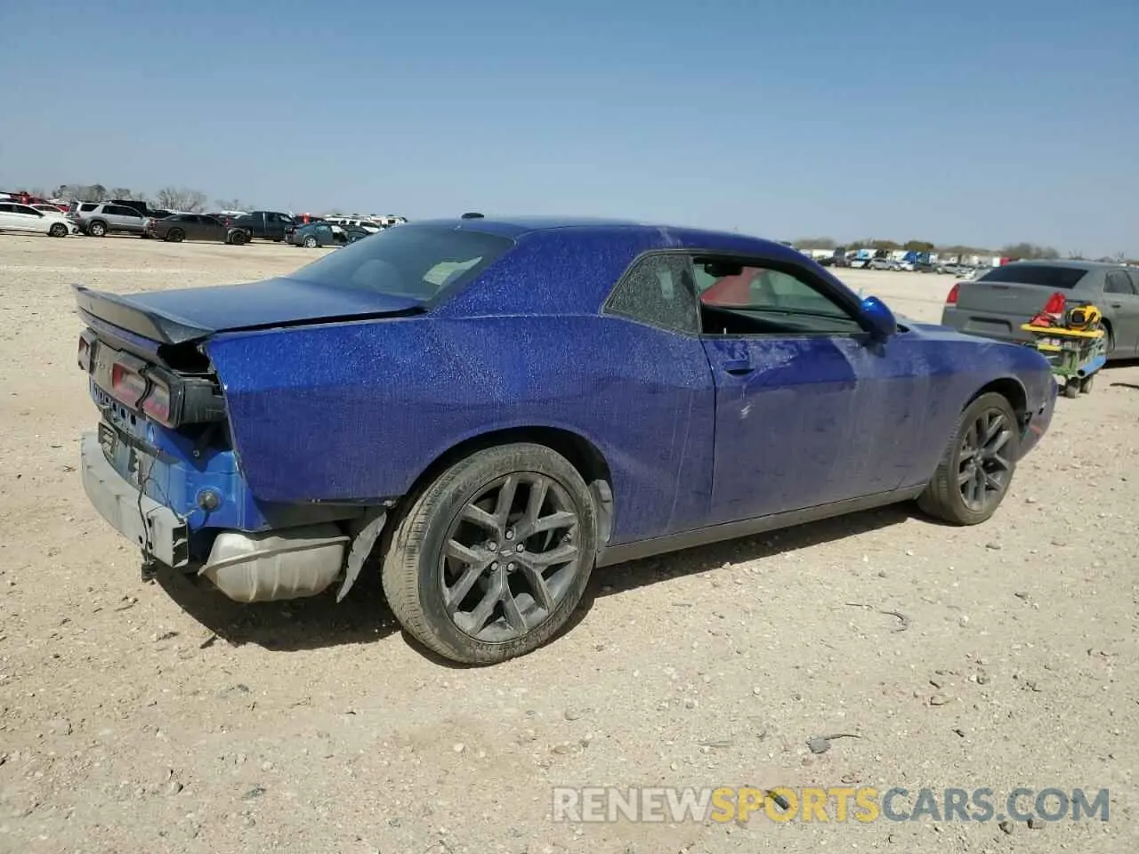 3 fotografías del automóvil dañado 2C3CDZAG0KH574702 DODGE CHALLENGER 2019