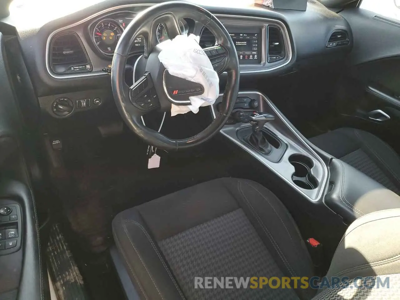 8 fotografías del automóvil dañado 2C3CDZAG0KH751765 DODGE CHALLENGER 2019