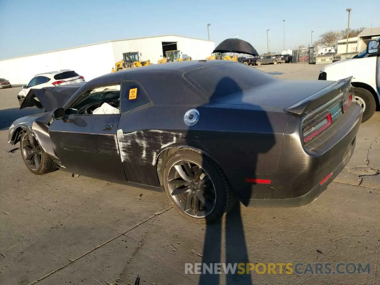 2 fotografías del automóvil dañado 2C3CDZAG1KH525041 DODGE CHALLENGER 2019