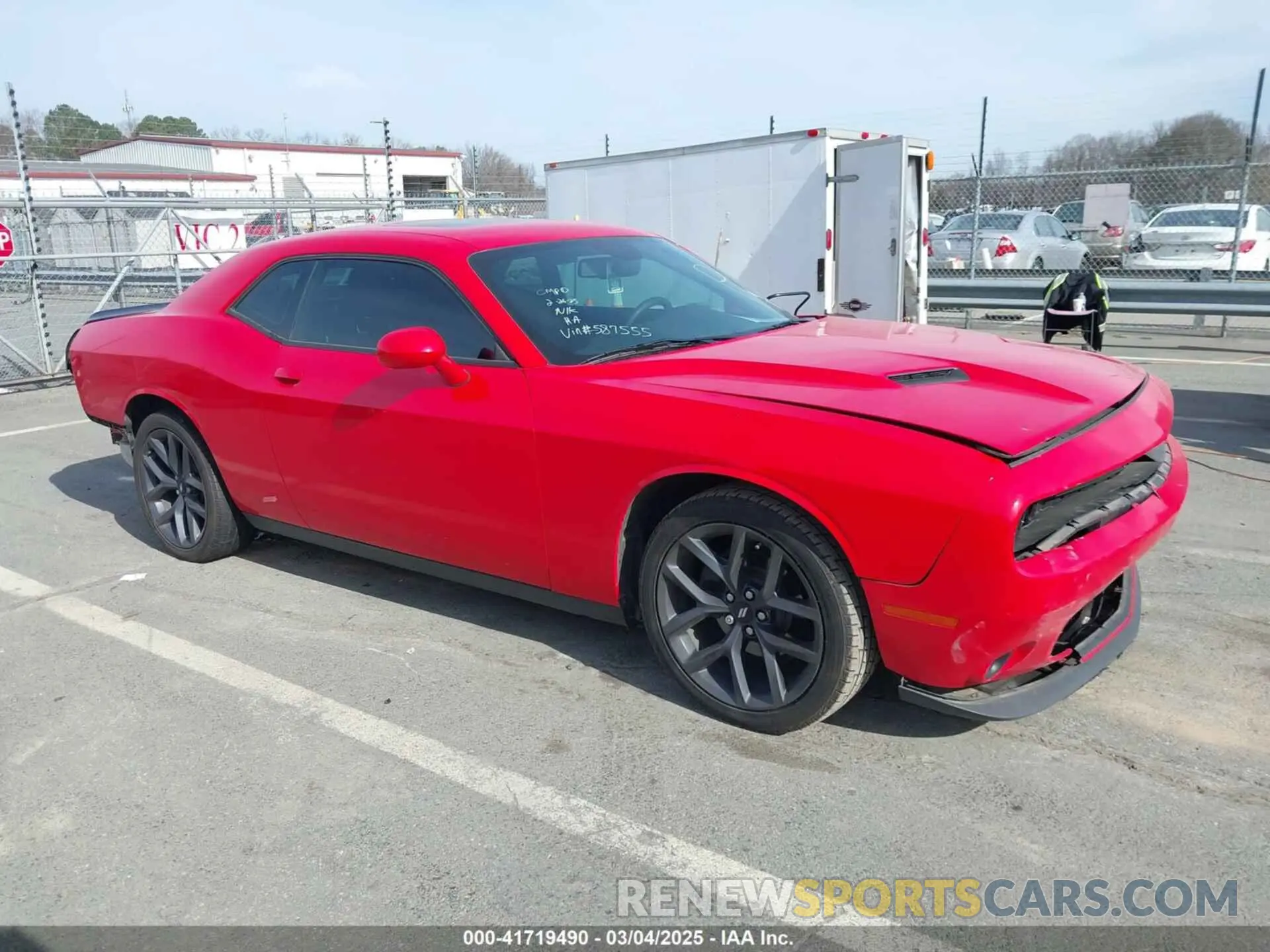 1 fotografías del automóvil dañado 2C3CDZAG1KH587555 DODGE CHALLENGER 2019