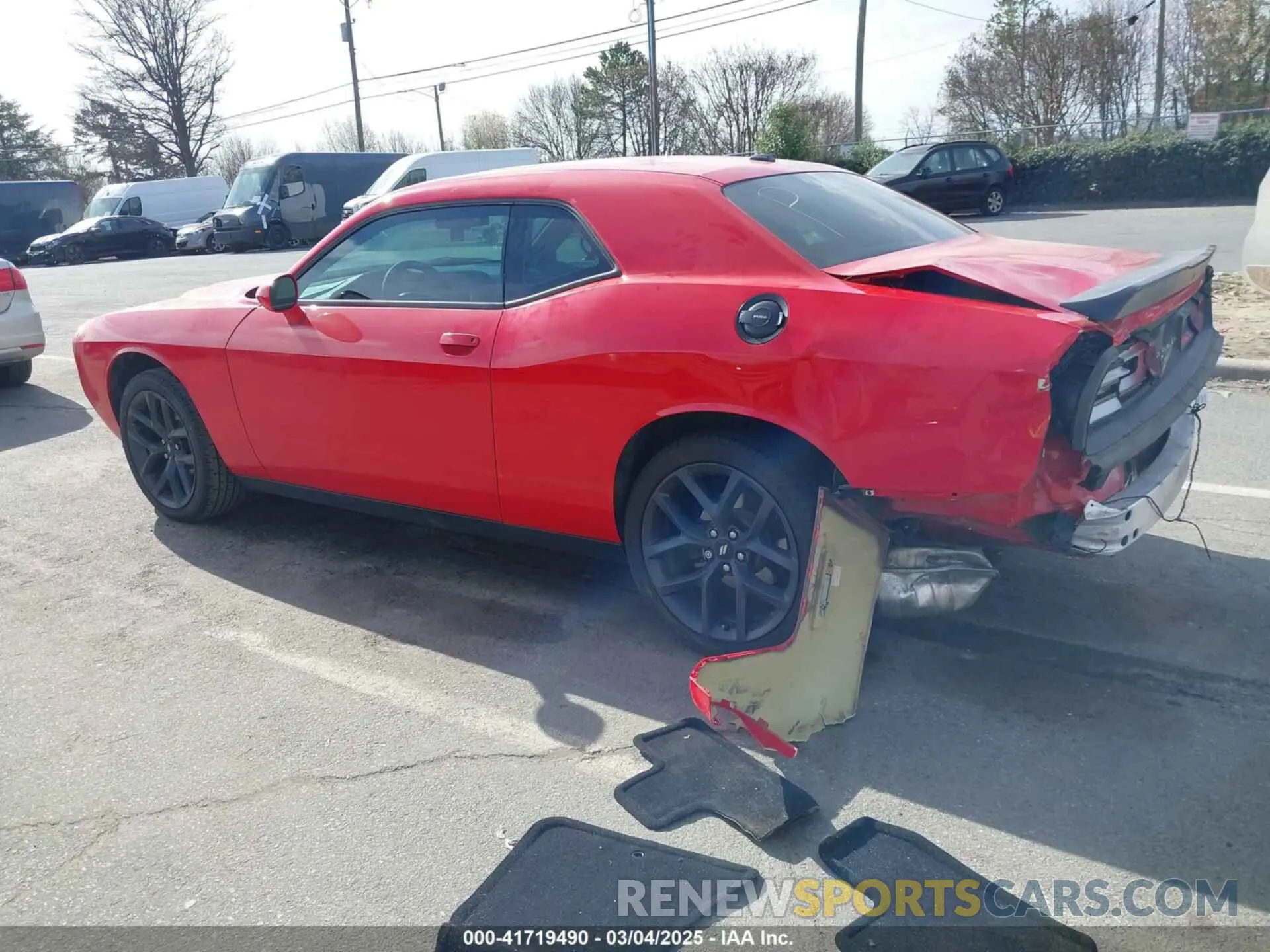 3 fotografías del automóvil dañado 2C3CDZAG1KH587555 DODGE CHALLENGER 2019