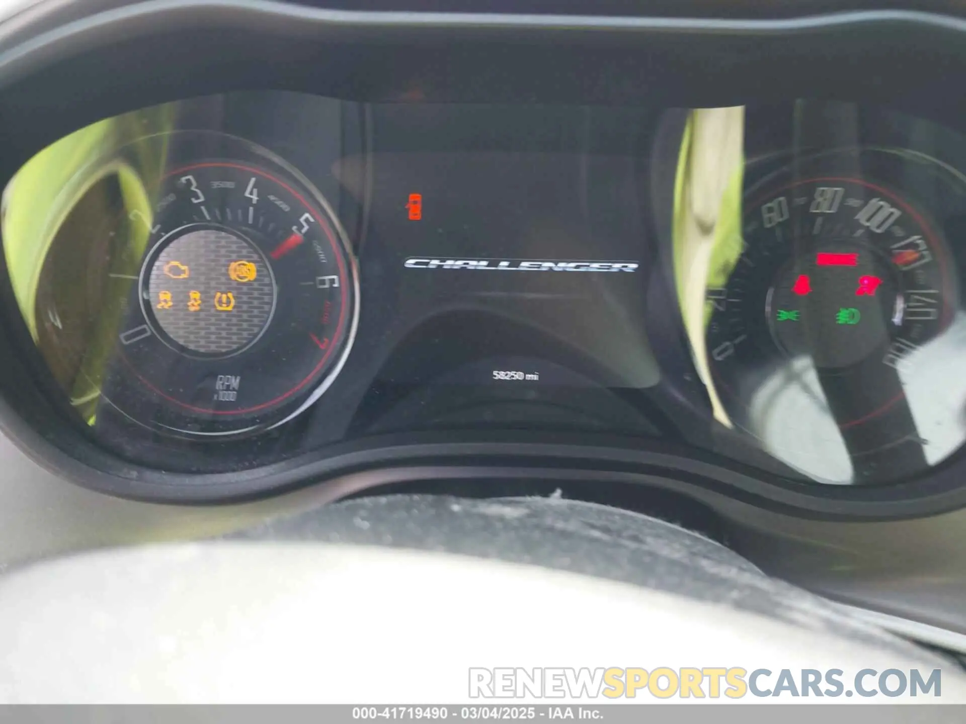 7 fotografías del automóvil dañado 2C3CDZAG1KH587555 DODGE CHALLENGER 2019