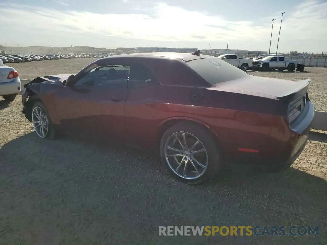 2 fotografías del automóvil dañado 2C3CDZAG1KH640044 DODGE CHALLENGER 2019