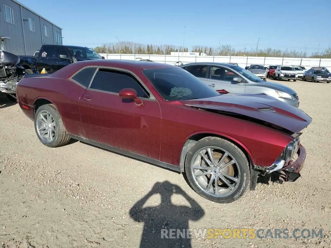 4 fotografías del automóvil dañado 2C3CDZAG1KH640044 DODGE CHALLENGER 2019