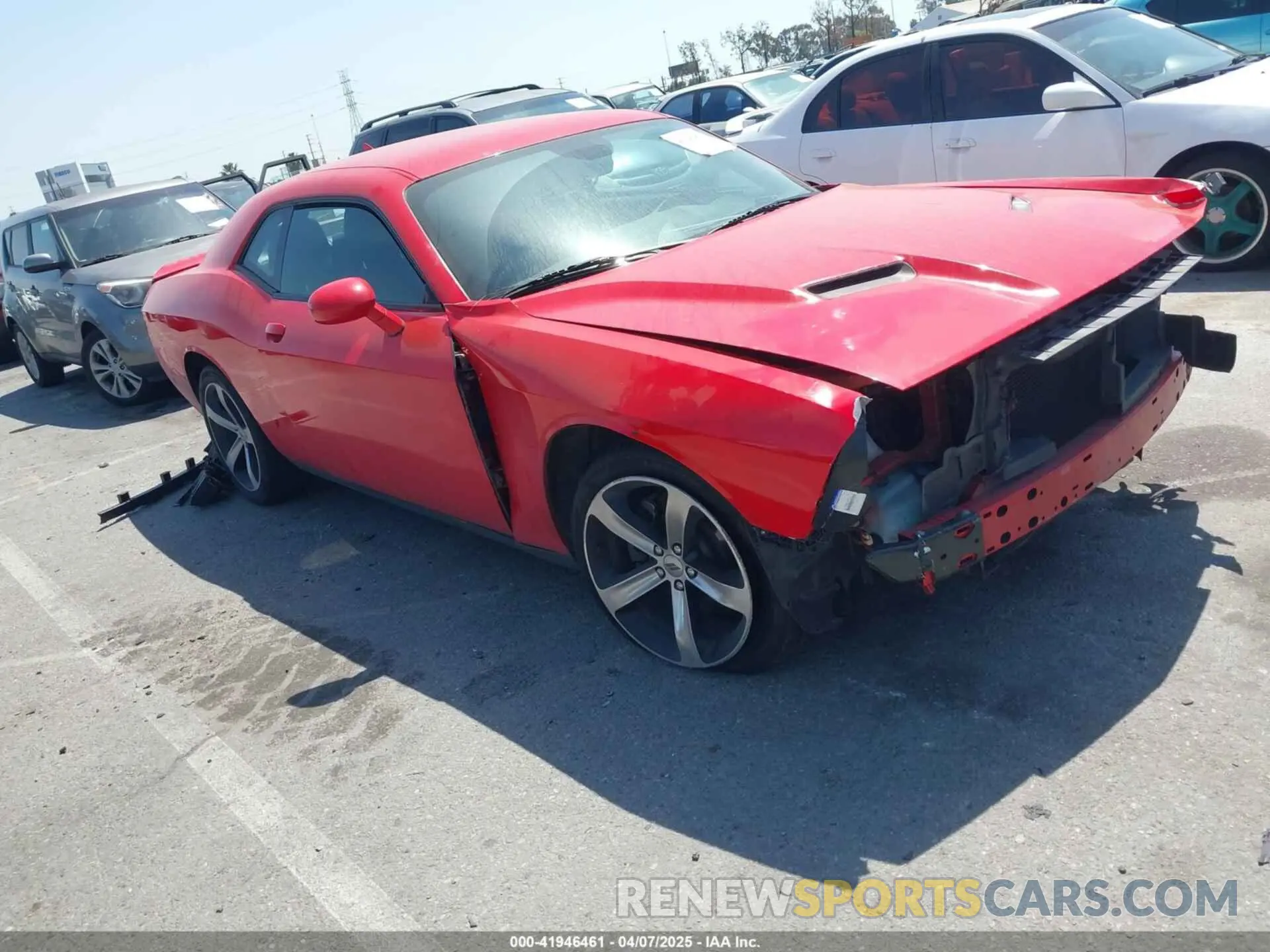 1 fotografías del automóvil dañado 2C3CDZAG1KH652565 DODGE CHALLENGER 2019