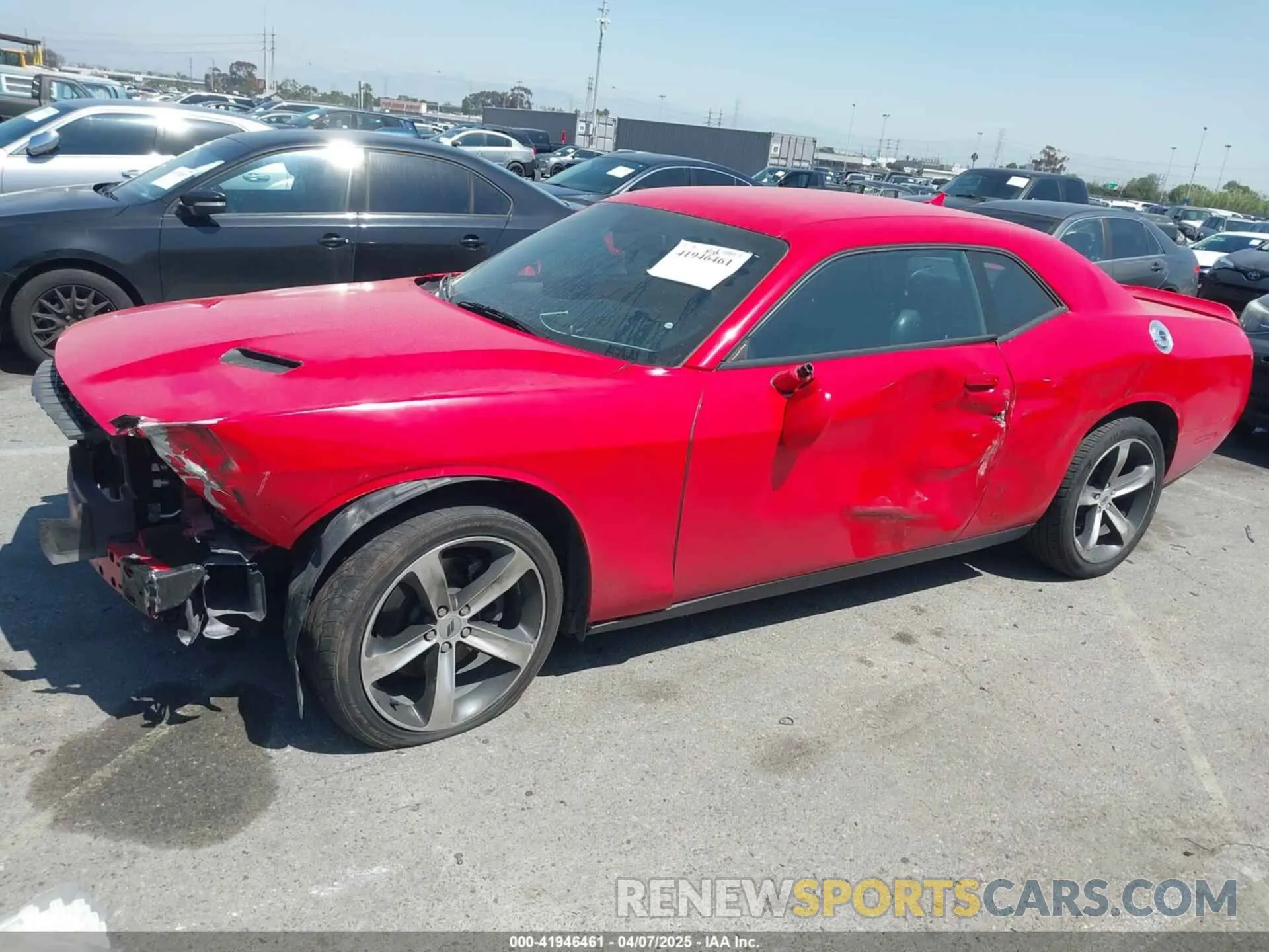 2 fotografías del automóvil dañado 2C3CDZAG1KH652565 DODGE CHALLENGER 2019