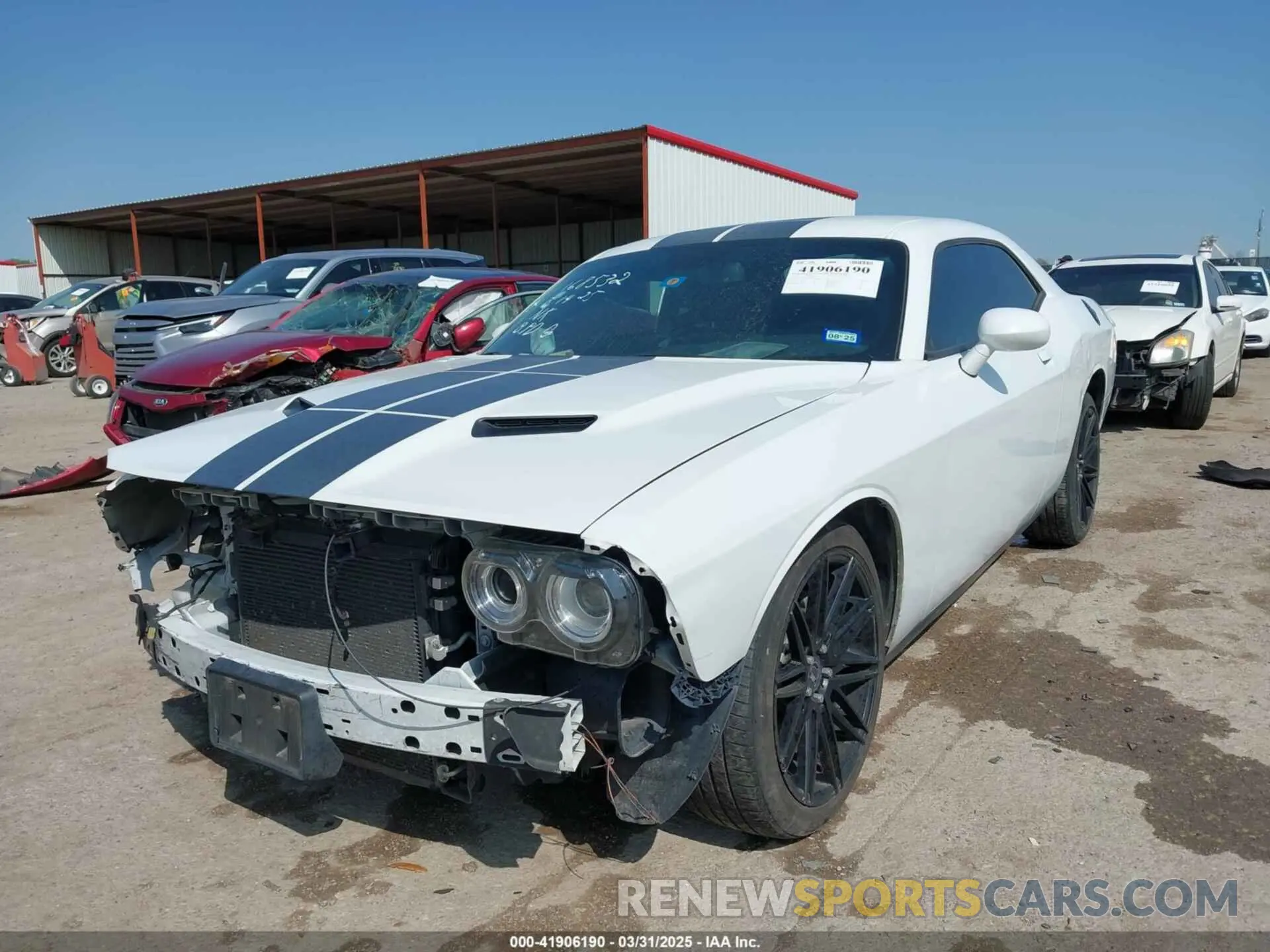 2 fotografías del automóvil dañado 2C3CDZAG2KH530250 DODGE CHALLENGER 2019