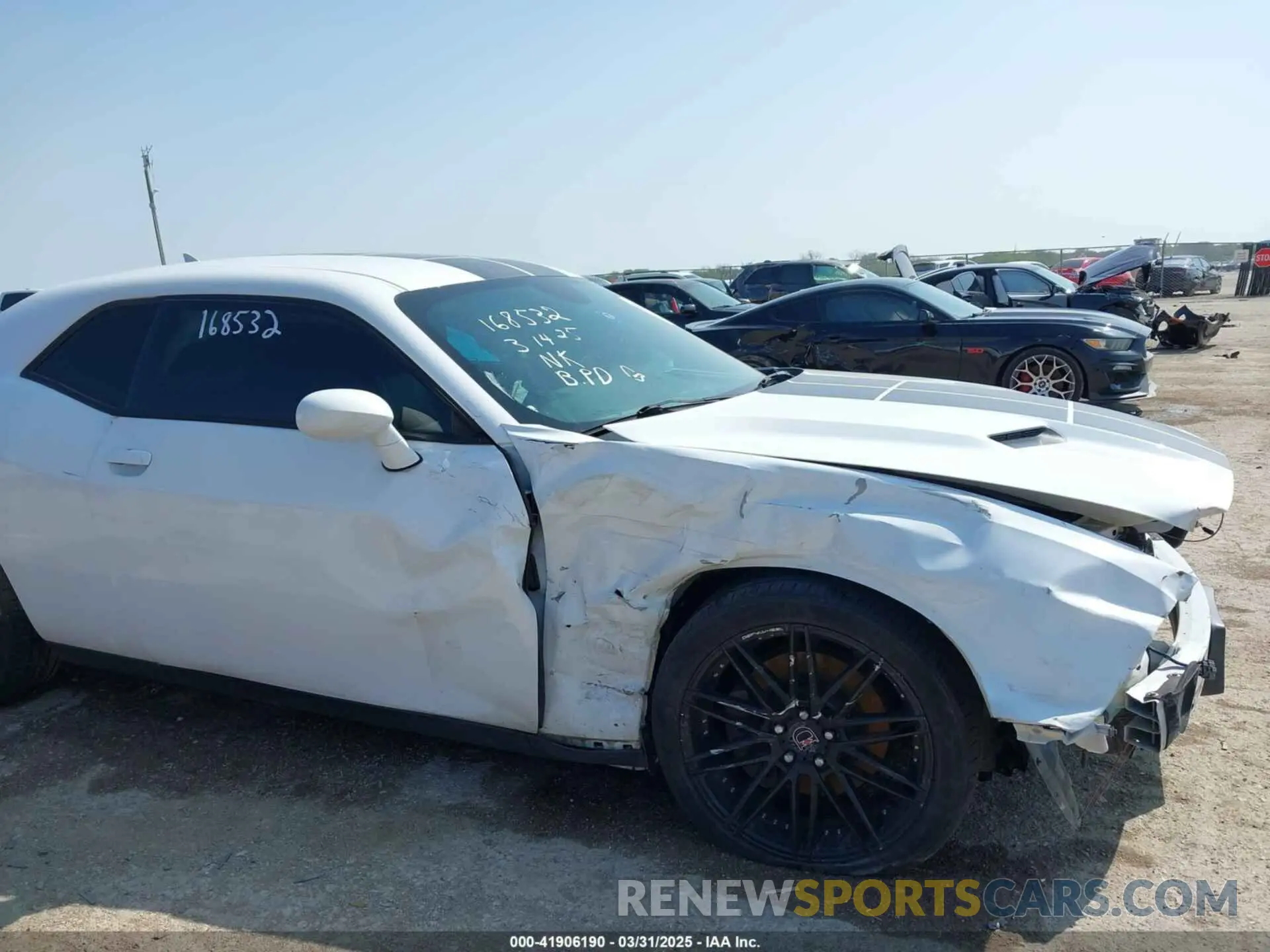 6 fotografías del automóvil dañado 2C3CDZAG2KH530250 DODGE CHALLENGER 2019