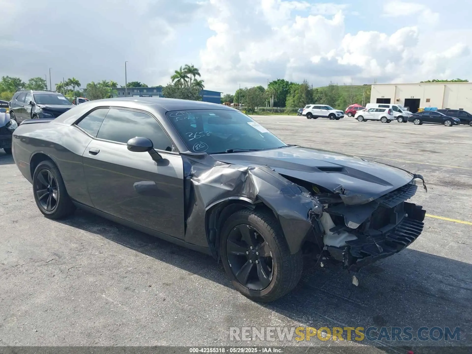 1 fotografías del automóvil dañado 2C3CDZAG2KH583658 DODGE CHALLENGER 2019
