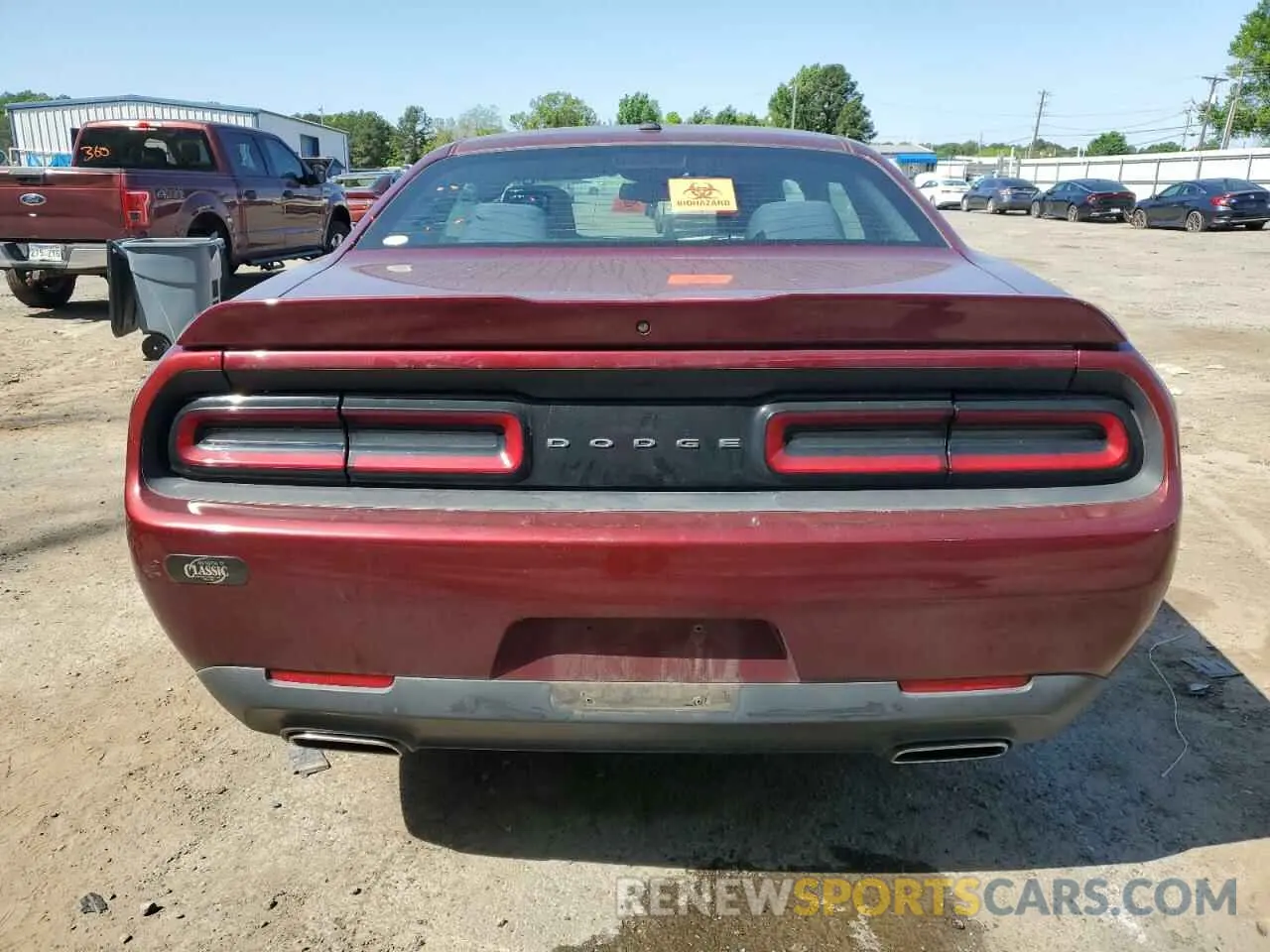 6 fotografías del automóvil dañado 2C3CDZAG2KH626203 DODGE CHALLENGER 2019