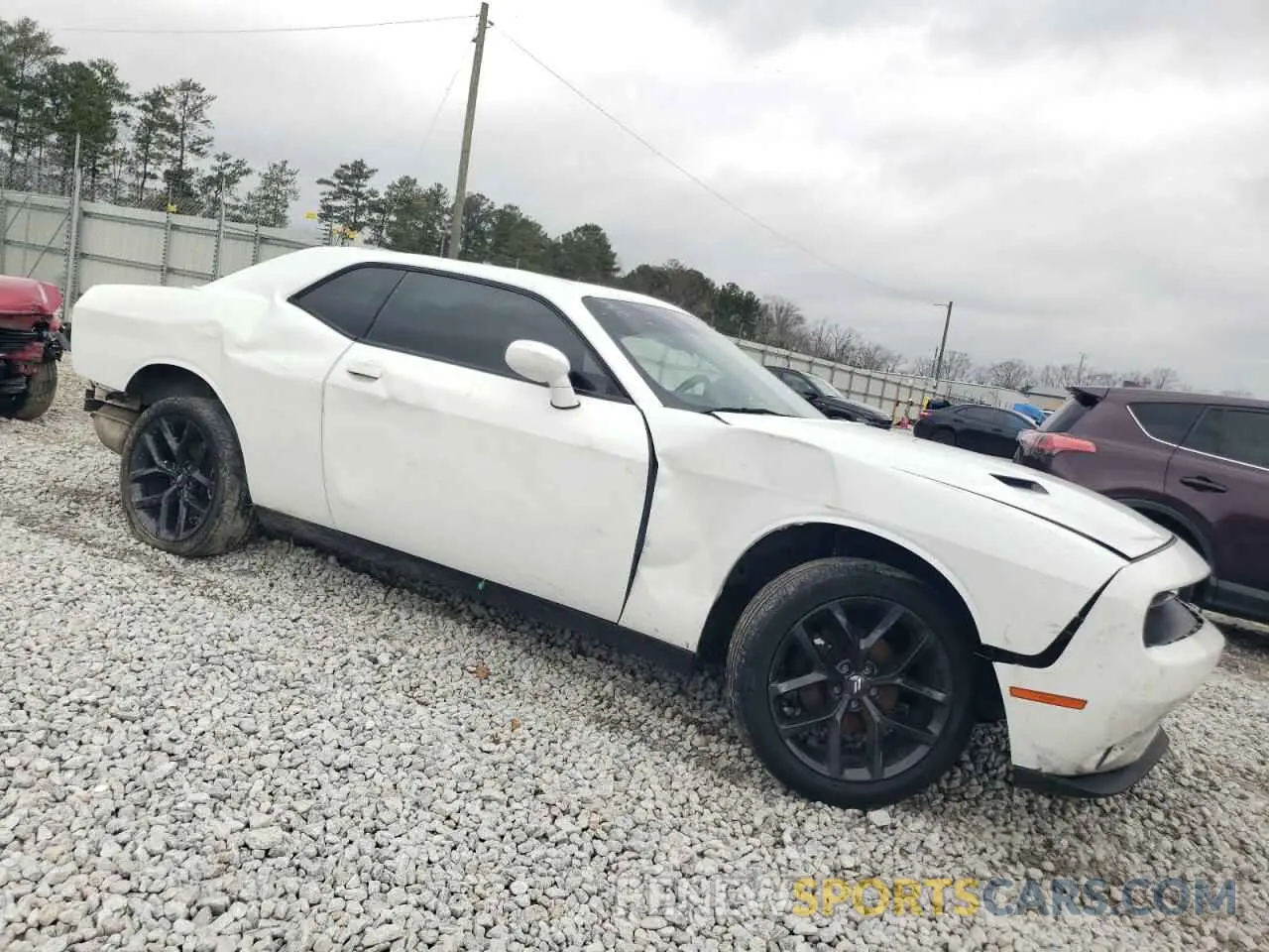 4 fotografías del automóvil dañado 2C3CDZAG2KH669519 DODGE CHALLENGER 2019