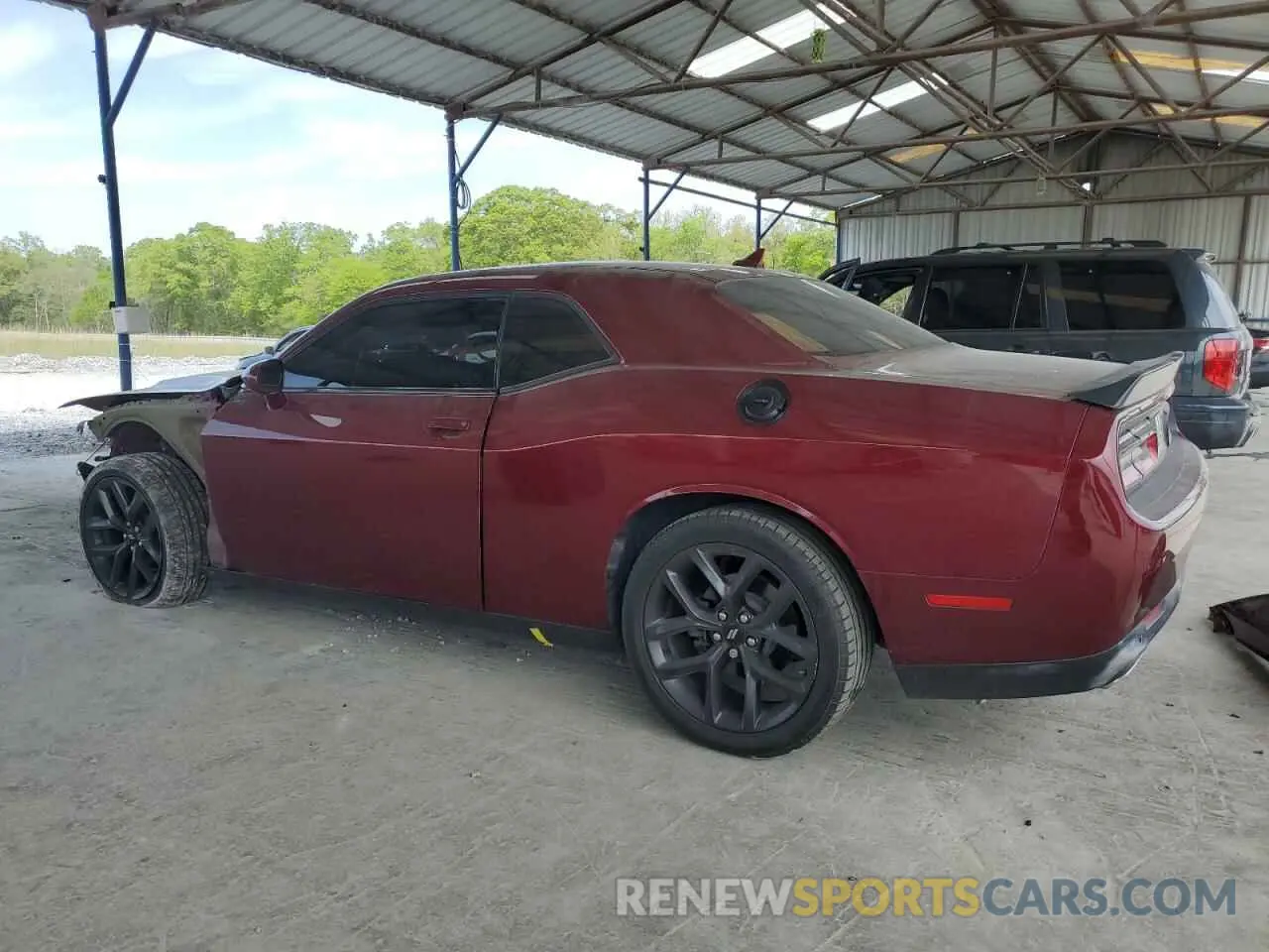 2 fotografías del automóvil dañado 2C3CDZAG2KH684540 DODGE CHALLENGER 2019