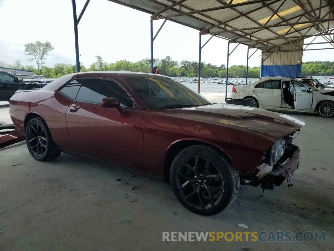 4 fotografías del automóvil dañado 2C3CDZAG2KH684540 DODGE CHALLENGER 2019