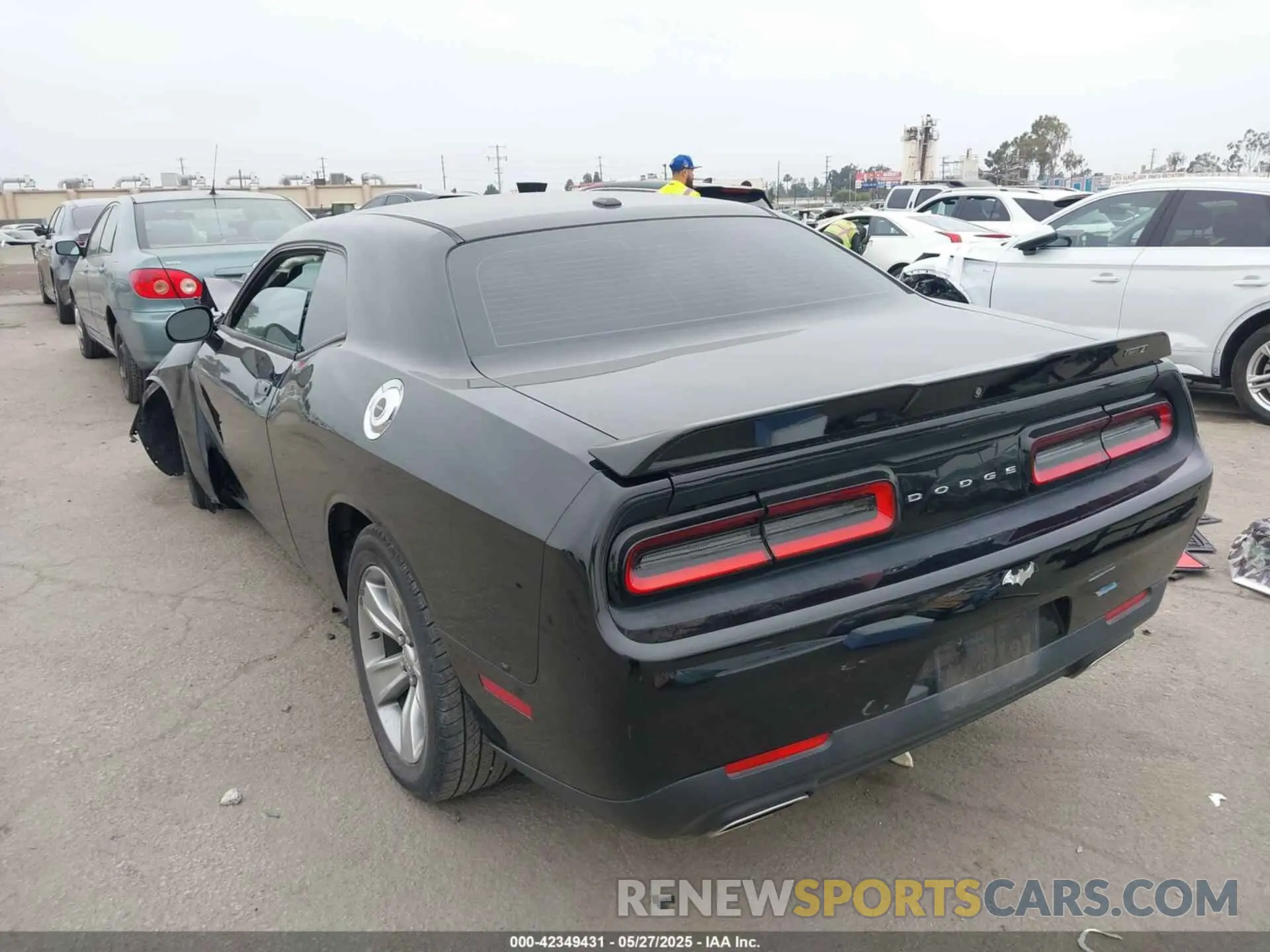3 fotografías del automóvil dañado 2C3CDZAG2KH701594 DODGE CHALLENGER 2019