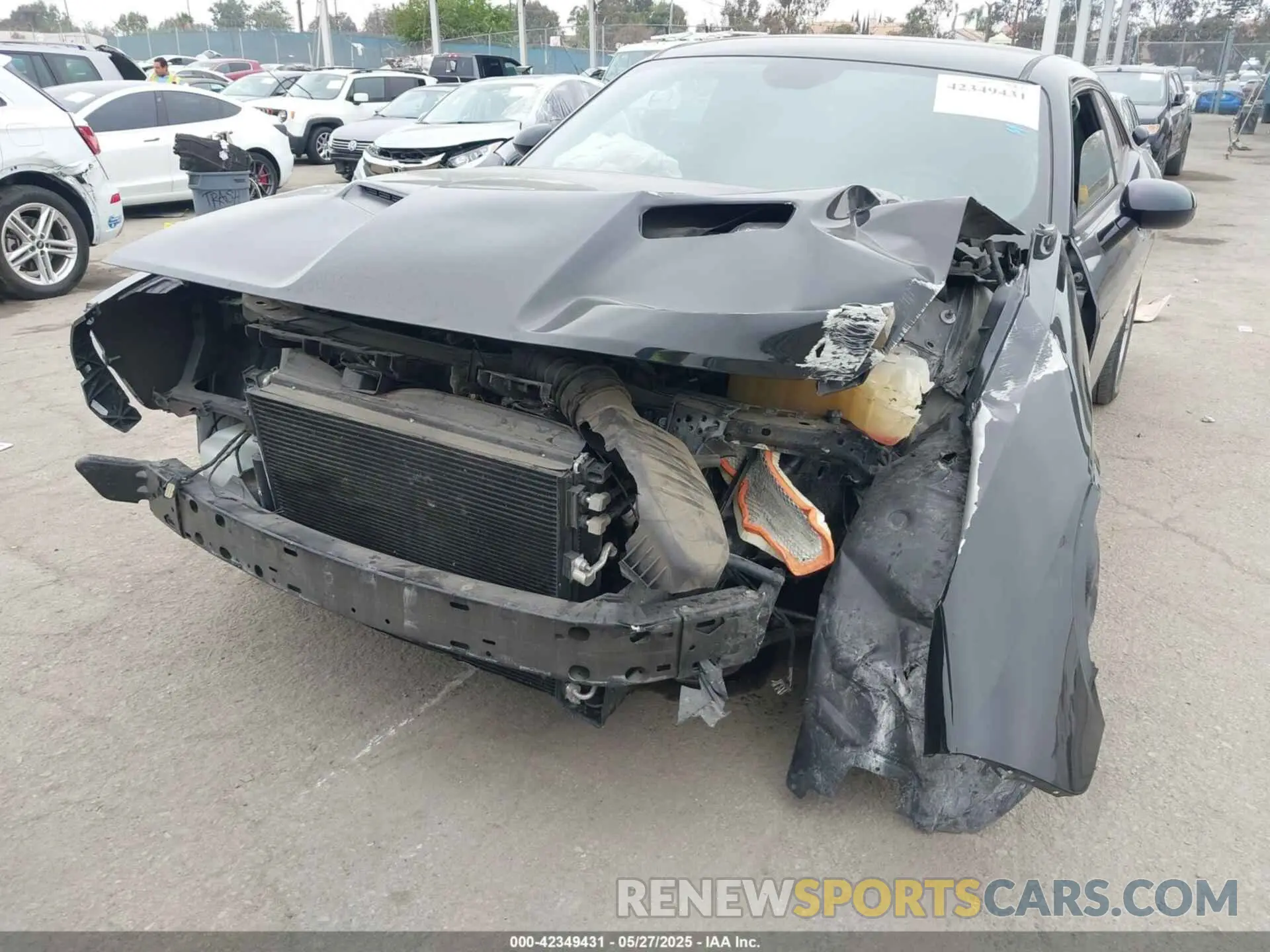 6 fotografías del automóvil dañado 2C3CDZAG2KH701594 DODGE CHALLENGER 2019