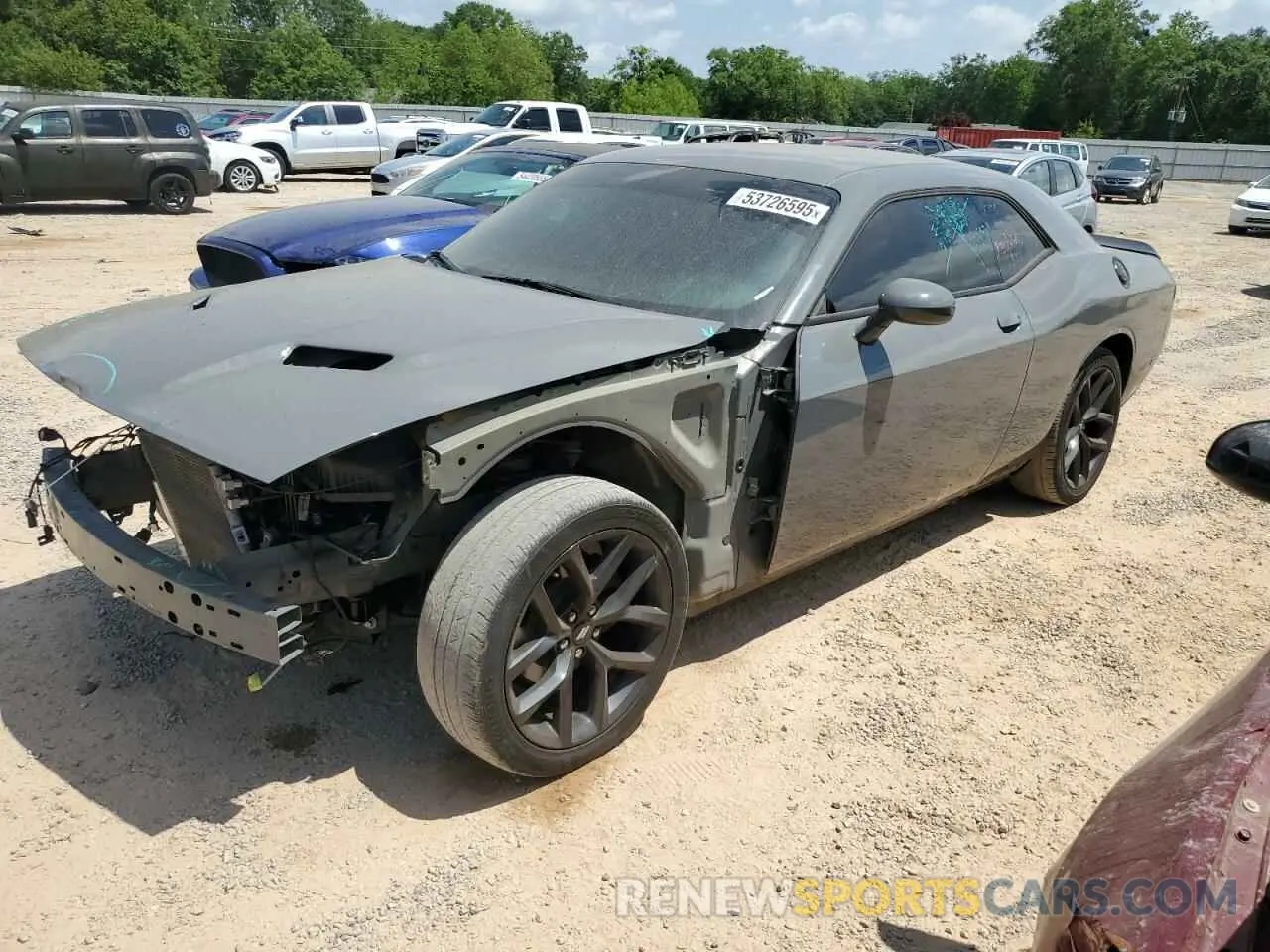 1 fotografías del automóvil dañado 2C3CDZAG3KH541547 DODGE CHALLENGER 2019