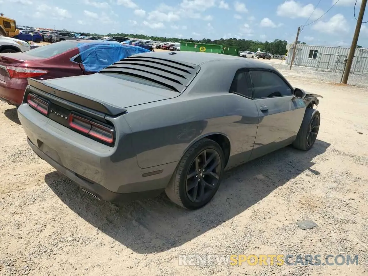 3 fotografías del automóvil dañado 2C3CDZAG3KH541547 DODGE CHALLENGER 2019