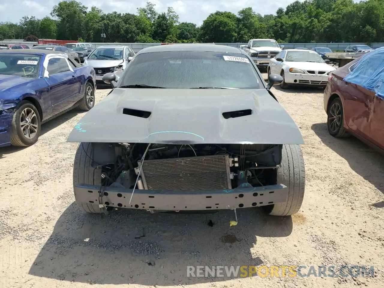 5 fotografías del automóvil dañado 2C3CDZAG3KH541547 DODGE CHALLENGER 2019