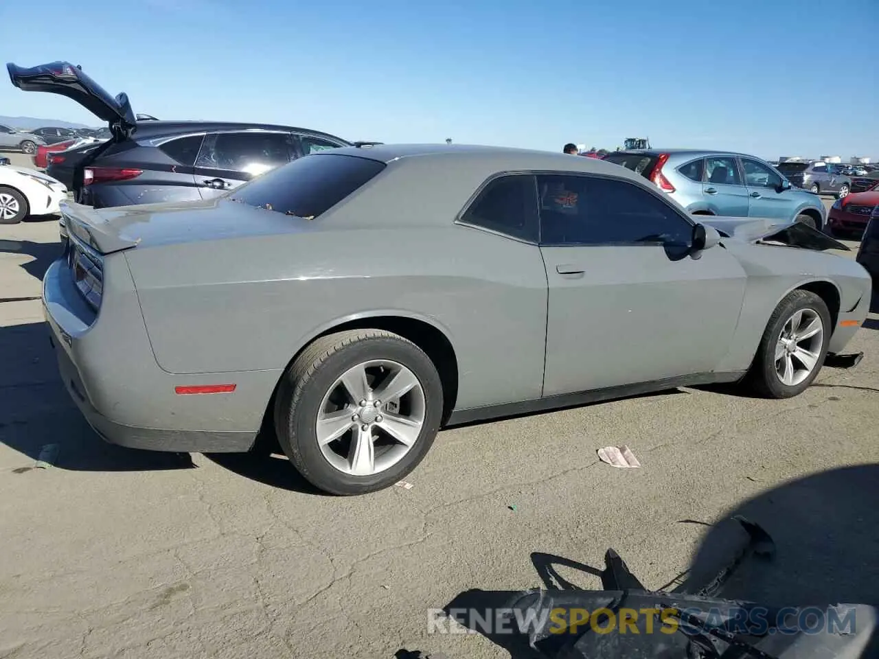 3 fotografías del automóvil dañado 2C3CDZAG3KH669688 DODGE CHALLENGER 2019