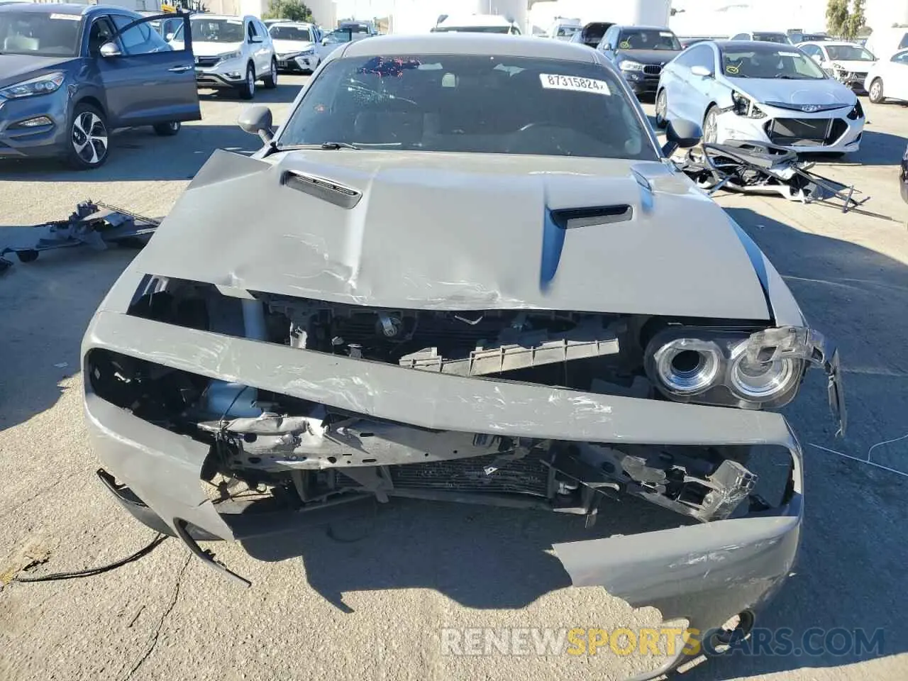 5 fotografías del automóvil dañado 2C3CDZAG3KH669688 DODGE CHALLENGER 2019