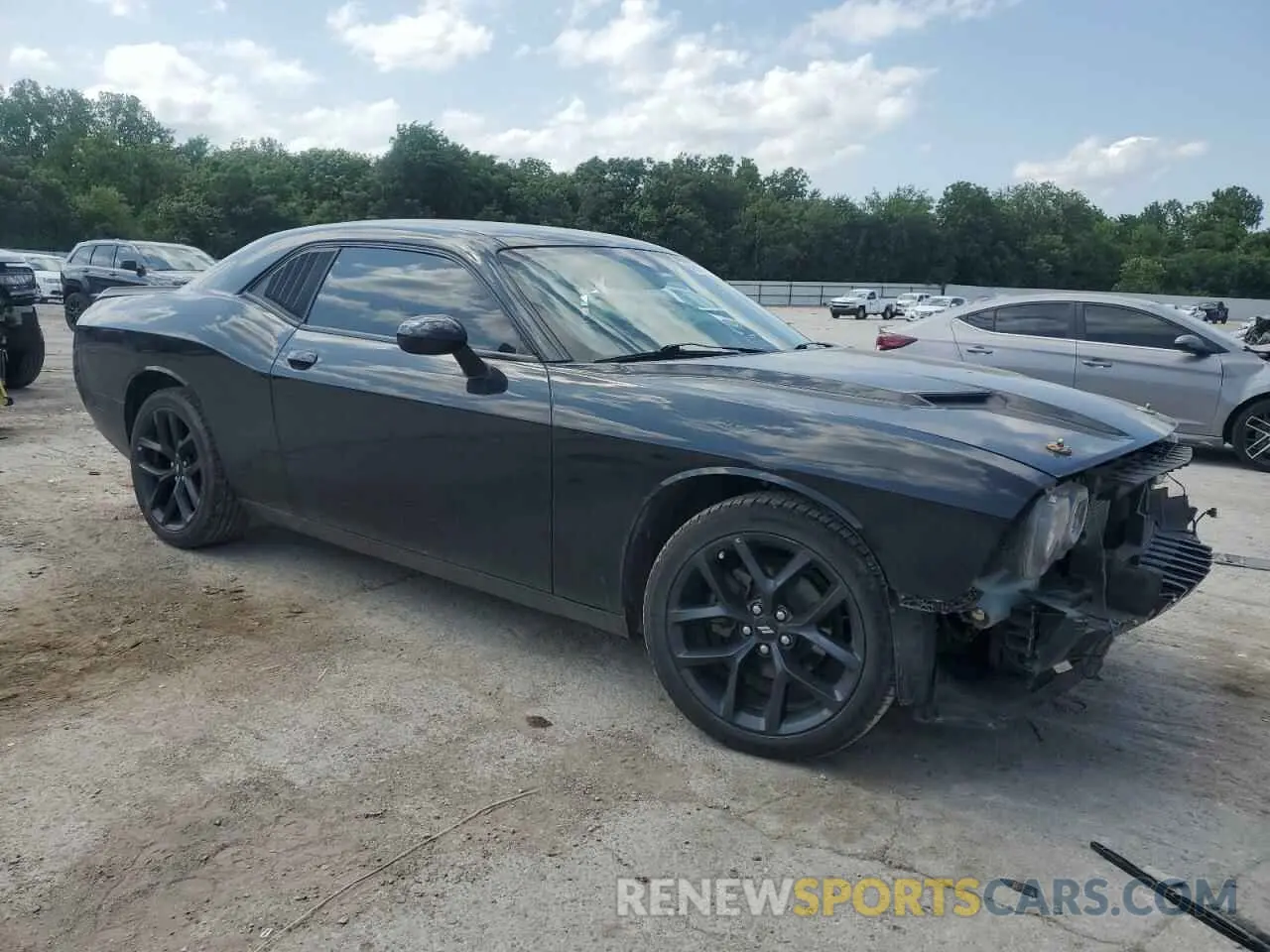 4 fotografías del automóvil dañado 2C3CDZAG4KH521582 DODGE CHALLENGER 2019