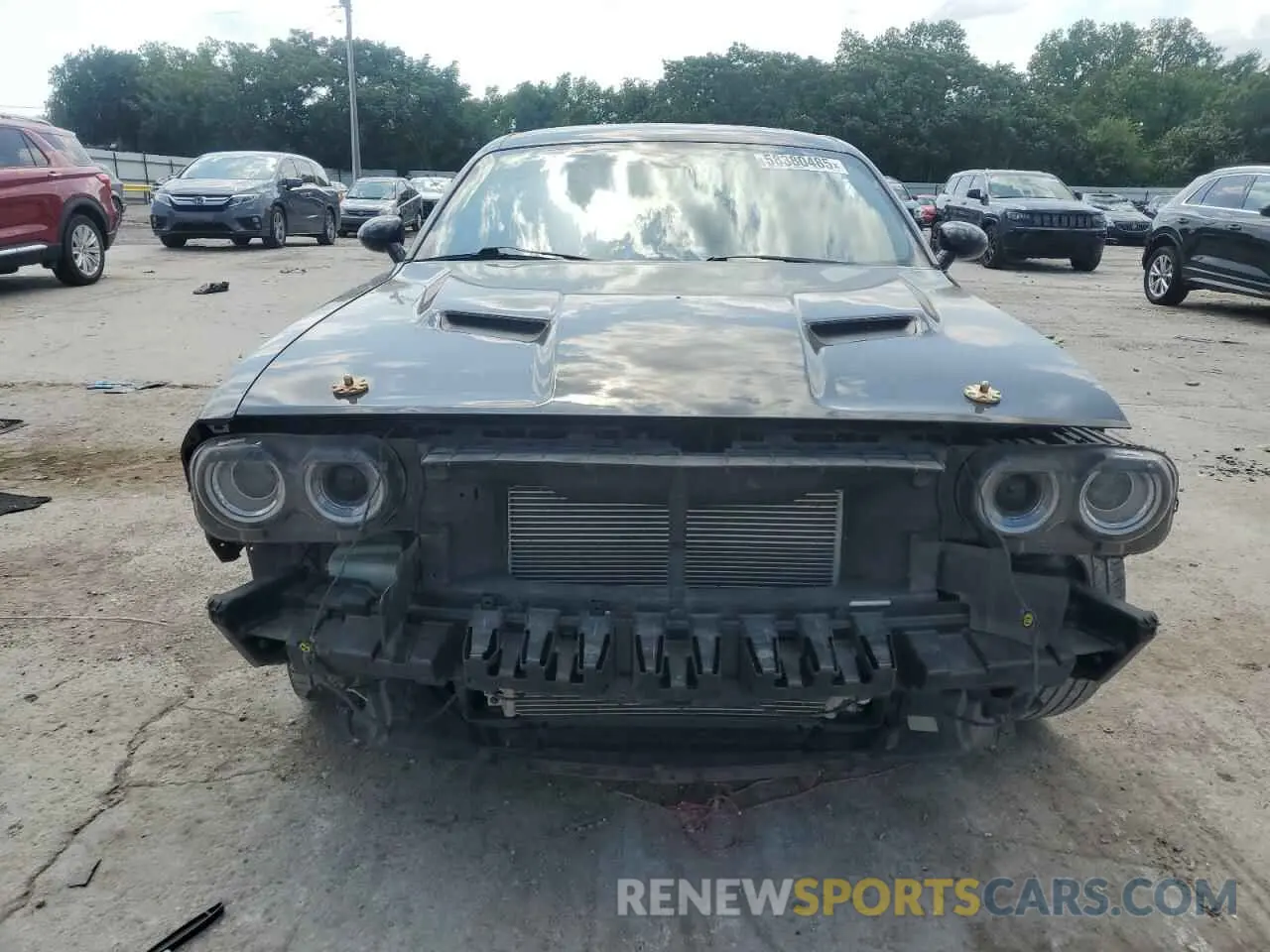 5 fotografías del automóvil dañado 2C3CDZAG4KH521582 DODGE CHALLENGER 2019
