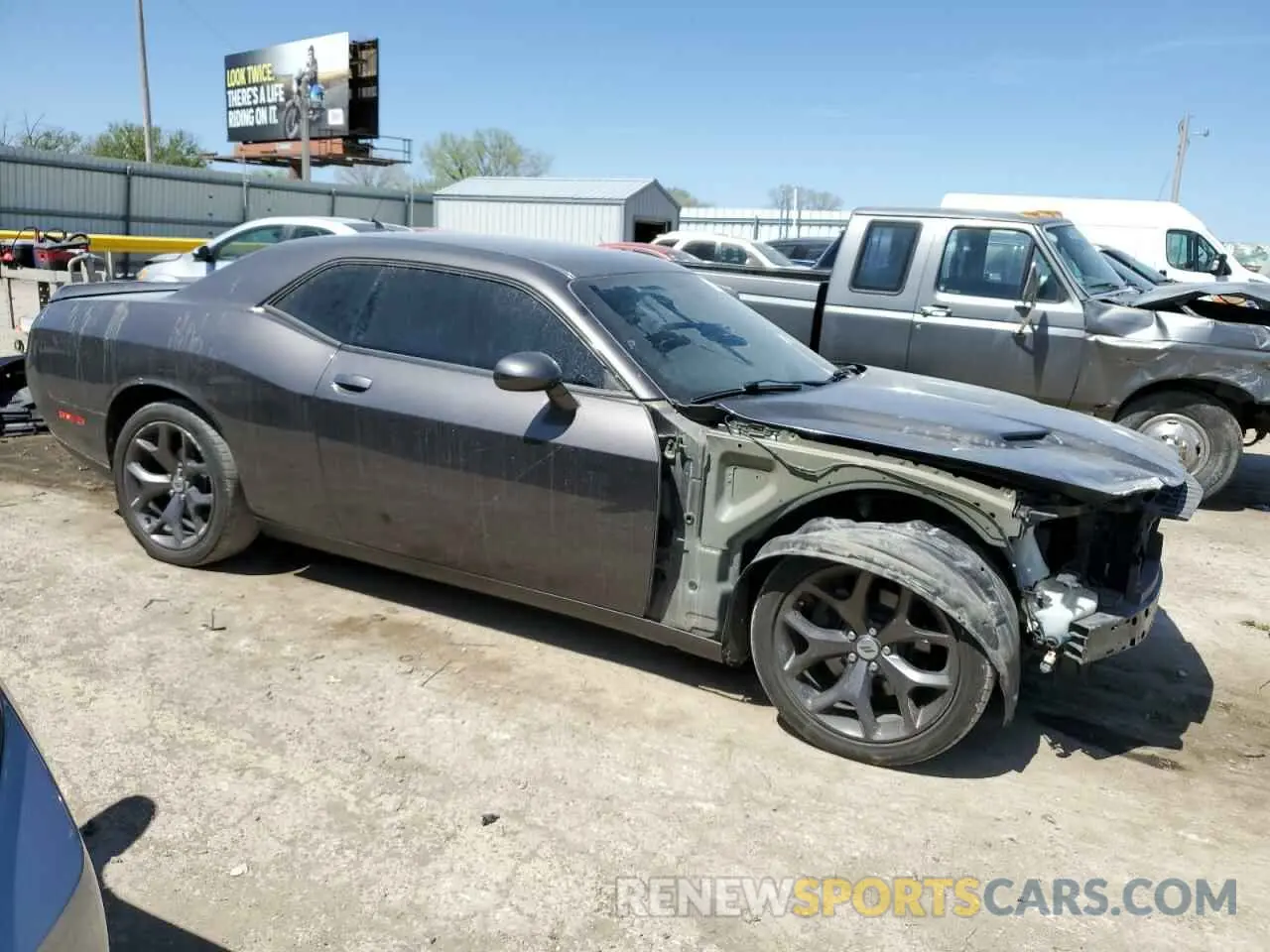 4 fotografías del automóvil dañado 2C3CDZAG4KH586996 DODGE CHALLENGER 2019