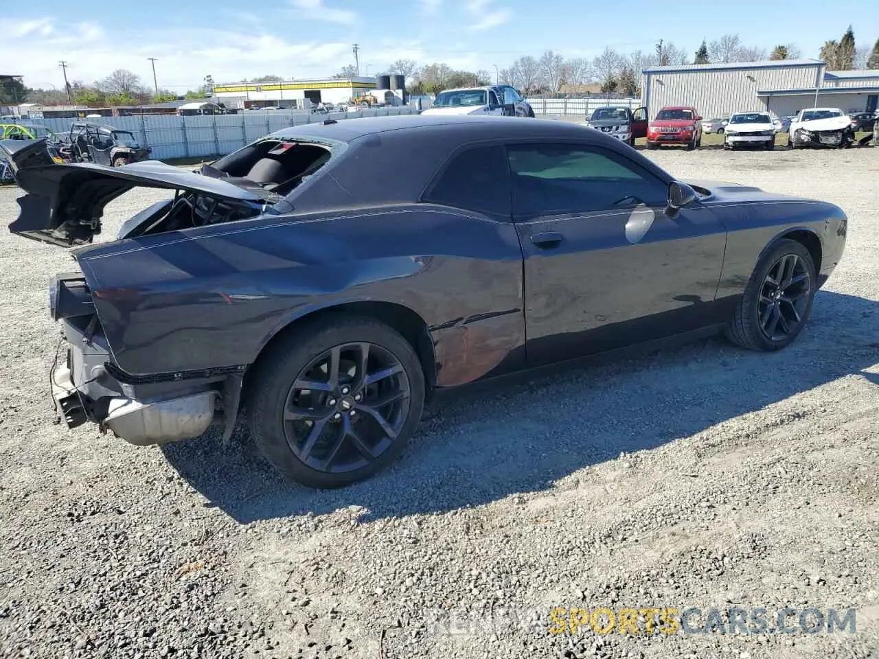 3 fotografías del automóvil dañado 2C3CDZAG4KH677184 DODGE CHALLENGER 2019