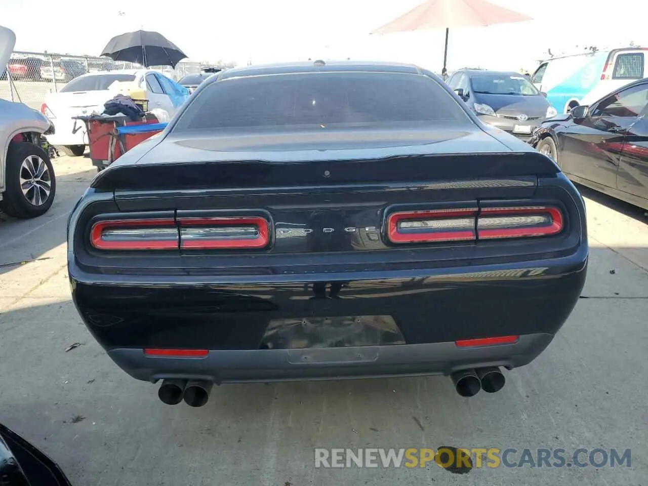6 fotografías del automóvil dañado 2C3CDZAG4KH677296 DODGE CHALLENGER 2019
