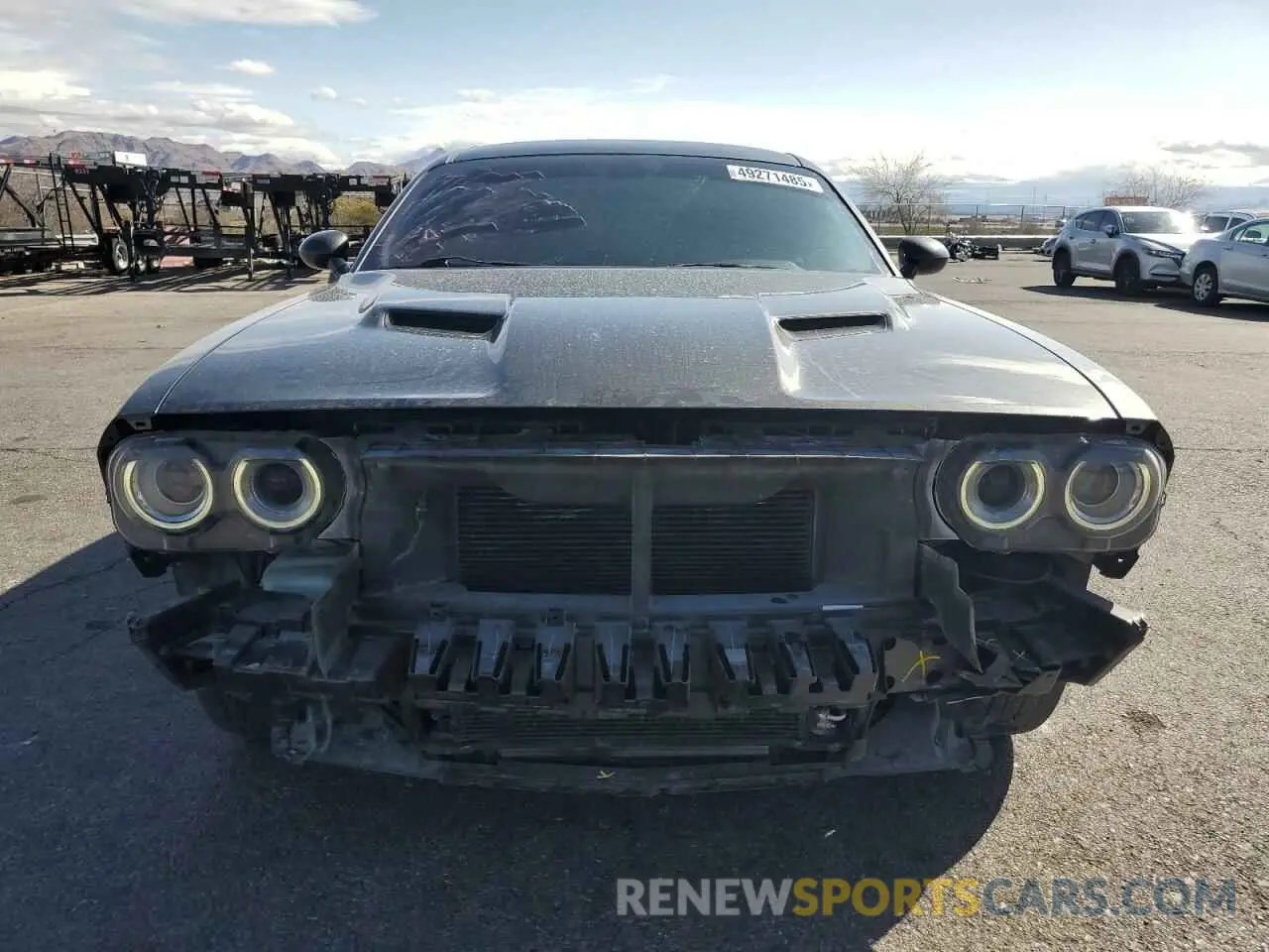 5 fotografías del automóvil dañado 2C3CDZAG4KH735469 DODGE CHALLENGER 2019