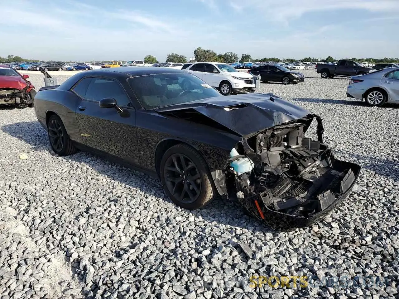 4 fotografías del automóvil dañado 2C3CDZAG5KH522014 DODGE CHALLENGER 2019
