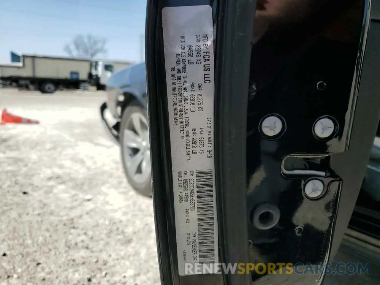 12 fotografías del automóvil dañado 2C3CDZAG5KH525723 DODGE CHALLENGER 2019