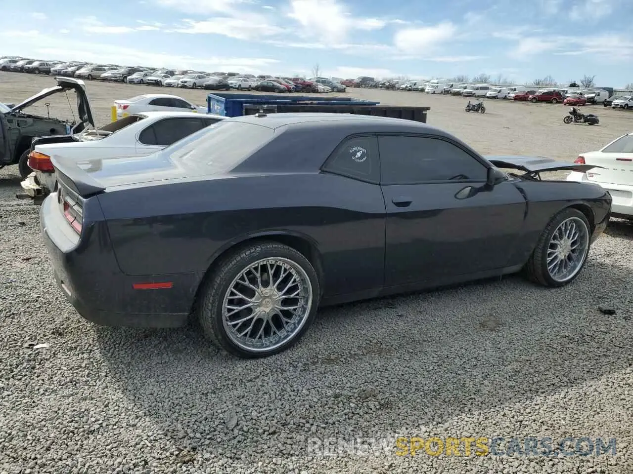 3 fotografías del automóvil dañado 2C3CDZAG5KH656439 DODGE CHALLENGER 2019