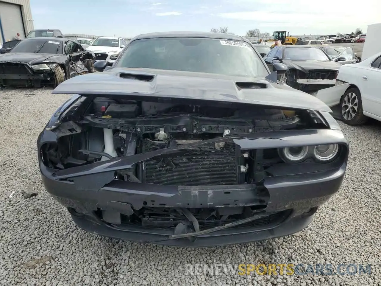 5 fotografías del automóvil dañado 2C3CDZAG5KH656439 DODGE CHALLENGER 2019