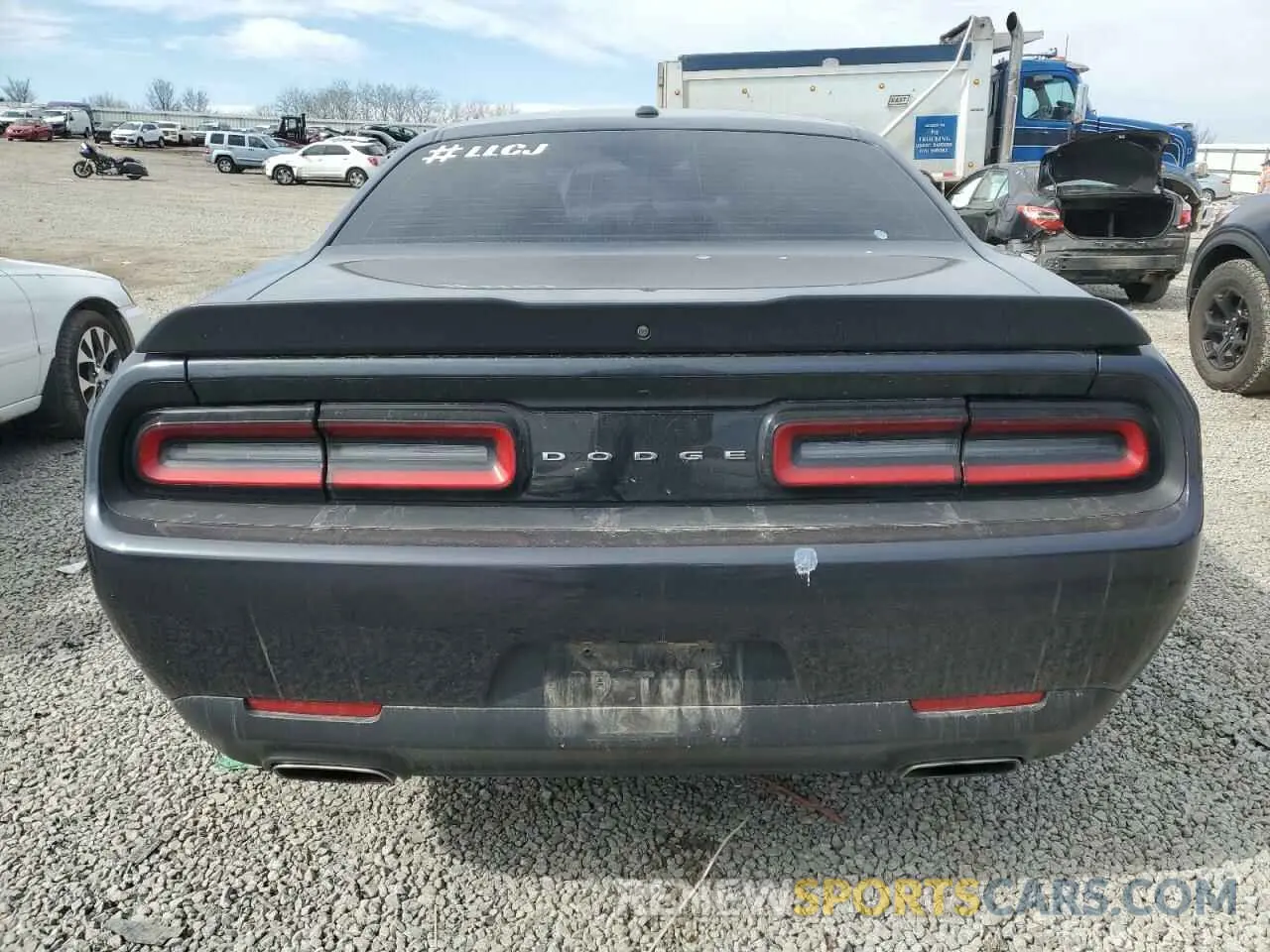 6 fotografías del automóvil dañado 2C3CDZAG5KH656439 DODGE CHALLENGER 2019