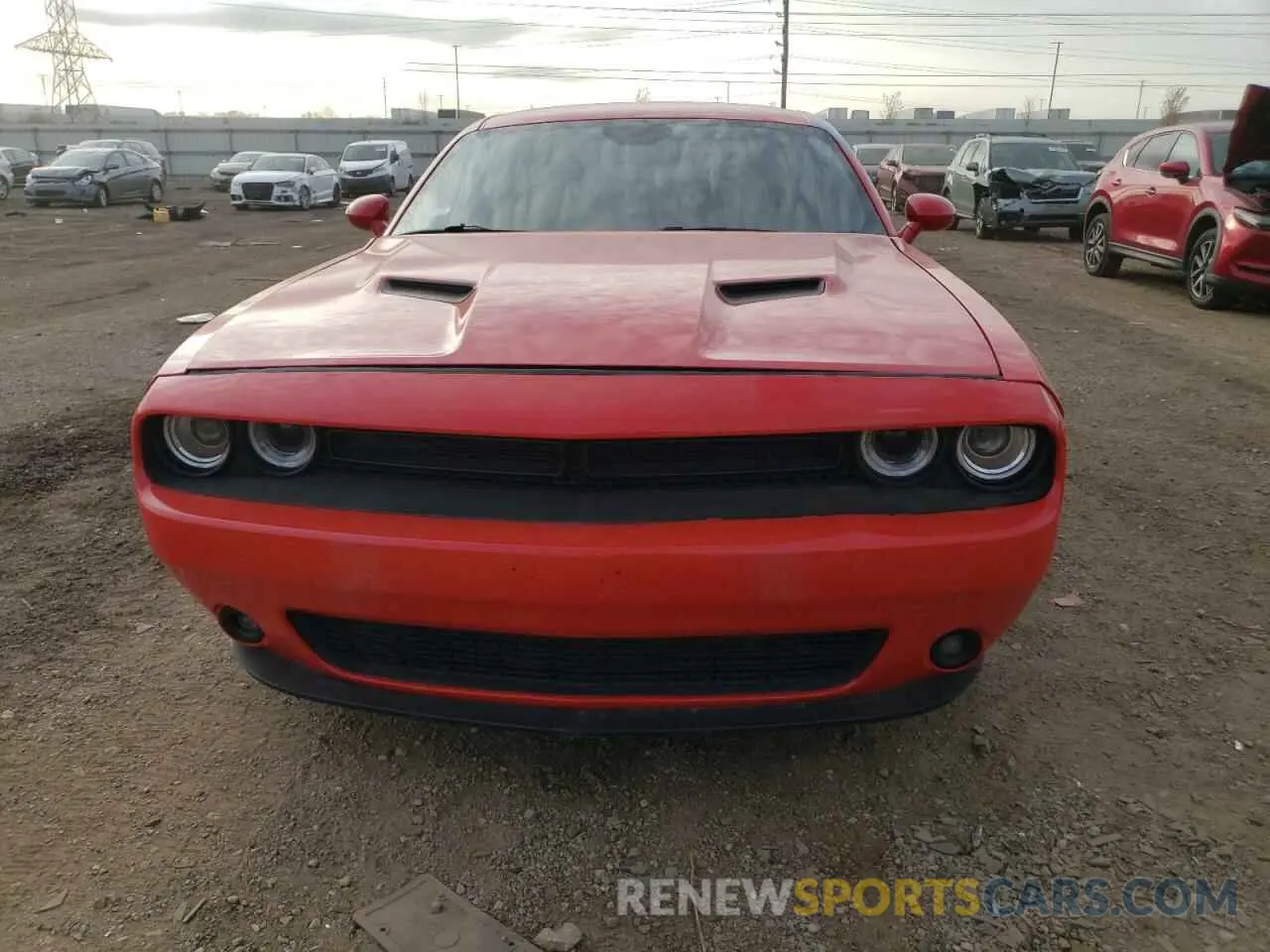 5 fotografías del automóvil dañado 2C3CDZAG6KH684587 DODGE CHALLENGER 2019
