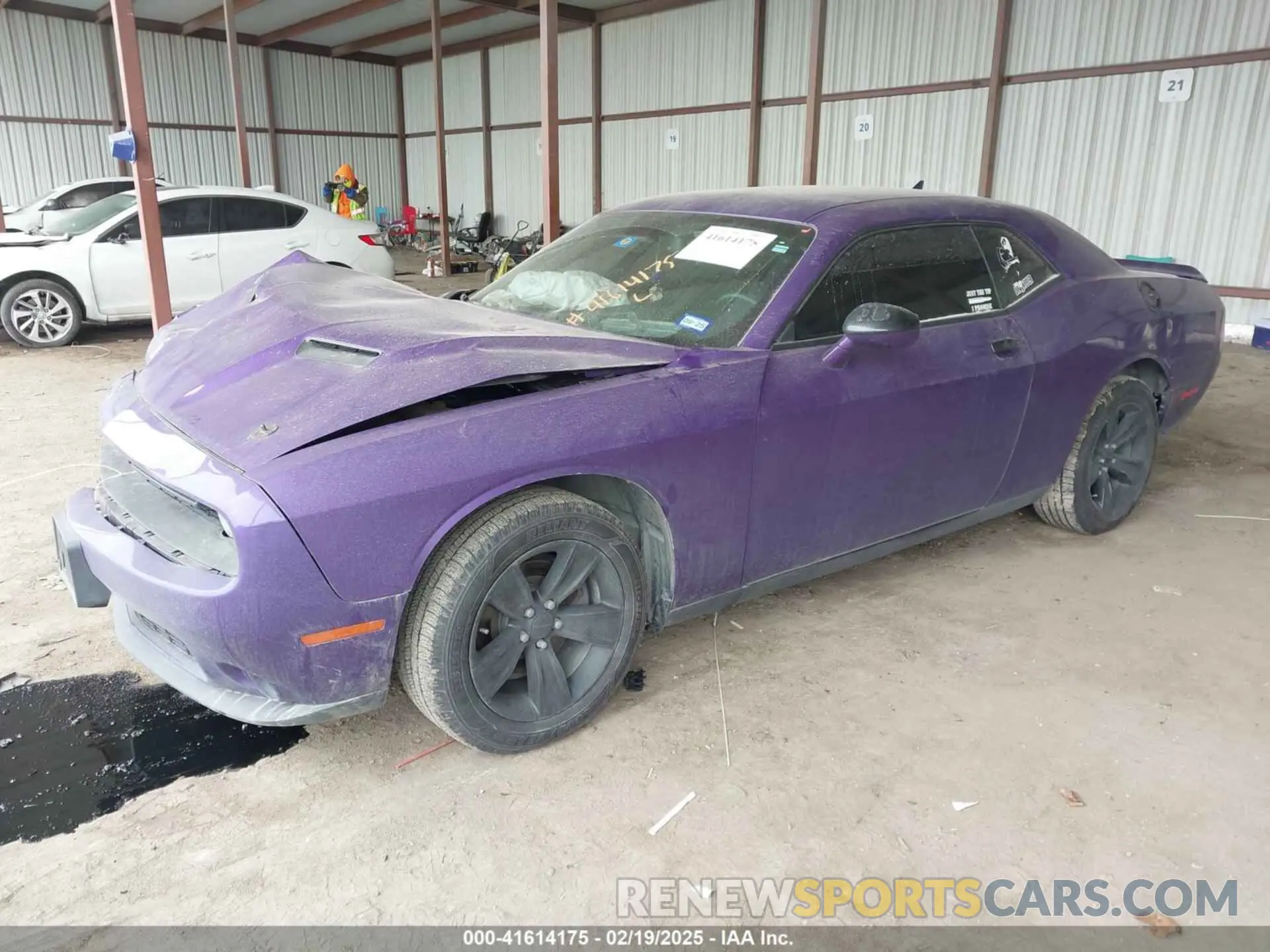 2 fotografías del automóvil dañado 2C3CDZAG6KH731682 DODGE CHALLENGER 2019